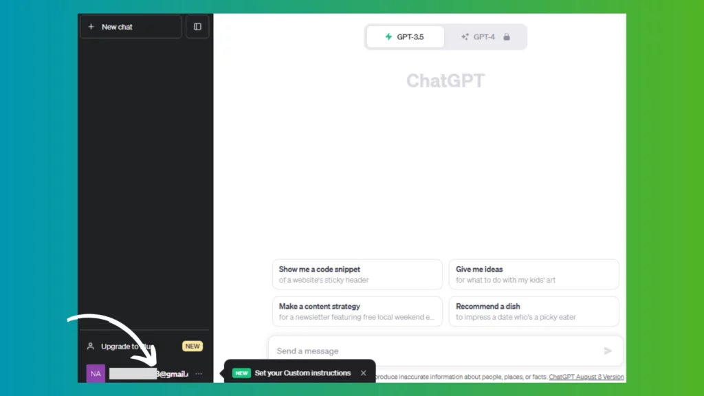 Setting Up ChatGPT Custom Instructions