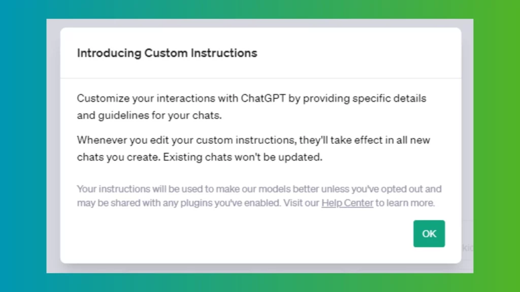 How to Use ChatGPT Custom Instructions