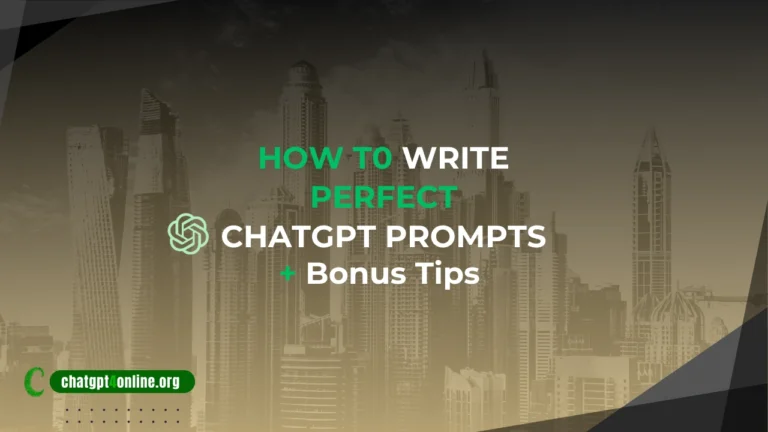 How to write ChatGPT Prompts ChatGPT Prompts