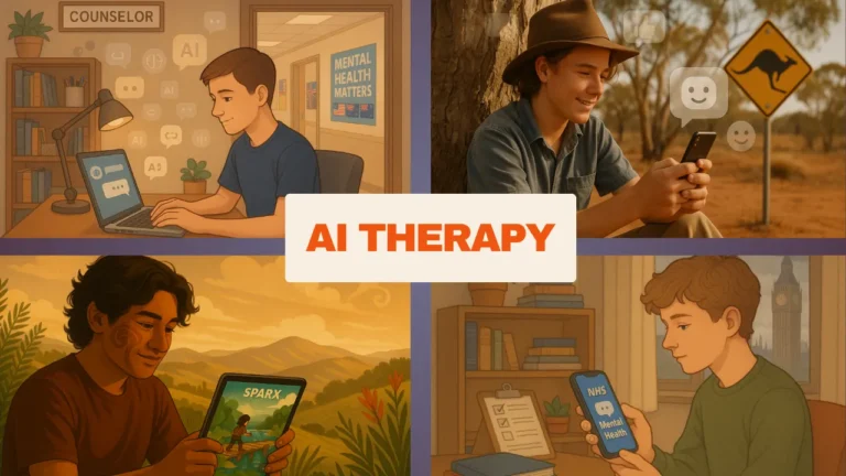AI Therapy in the U.S, U.K, Australia, and New Zealand ai therapy